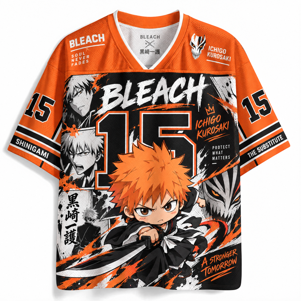 Bleach Anime Football Jersey
