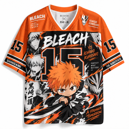 Bleach Anime Football Jersey