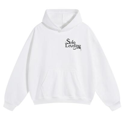  Unisex Vintage Washed cotton Hoodies | Solo Leveling 