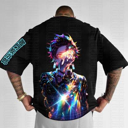 Demon Slayer Unisex Anime Inspired Vintage T-Shirt