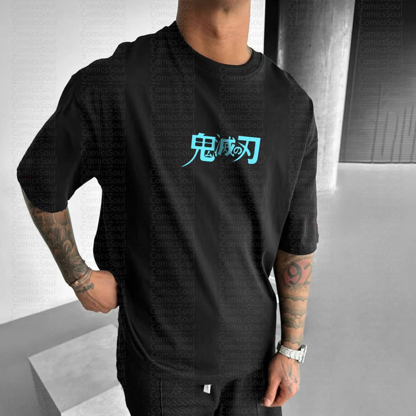 Demon Slayer Unisex Anime Inspired Vintage T-Shirt