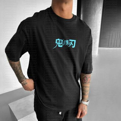 Demon Slayer Unisex Anime Inspired Vintage T-Shirt