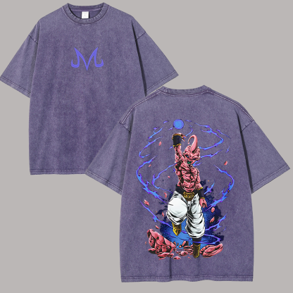 Dragon Ball Printed Unisex Washed T-Shirt