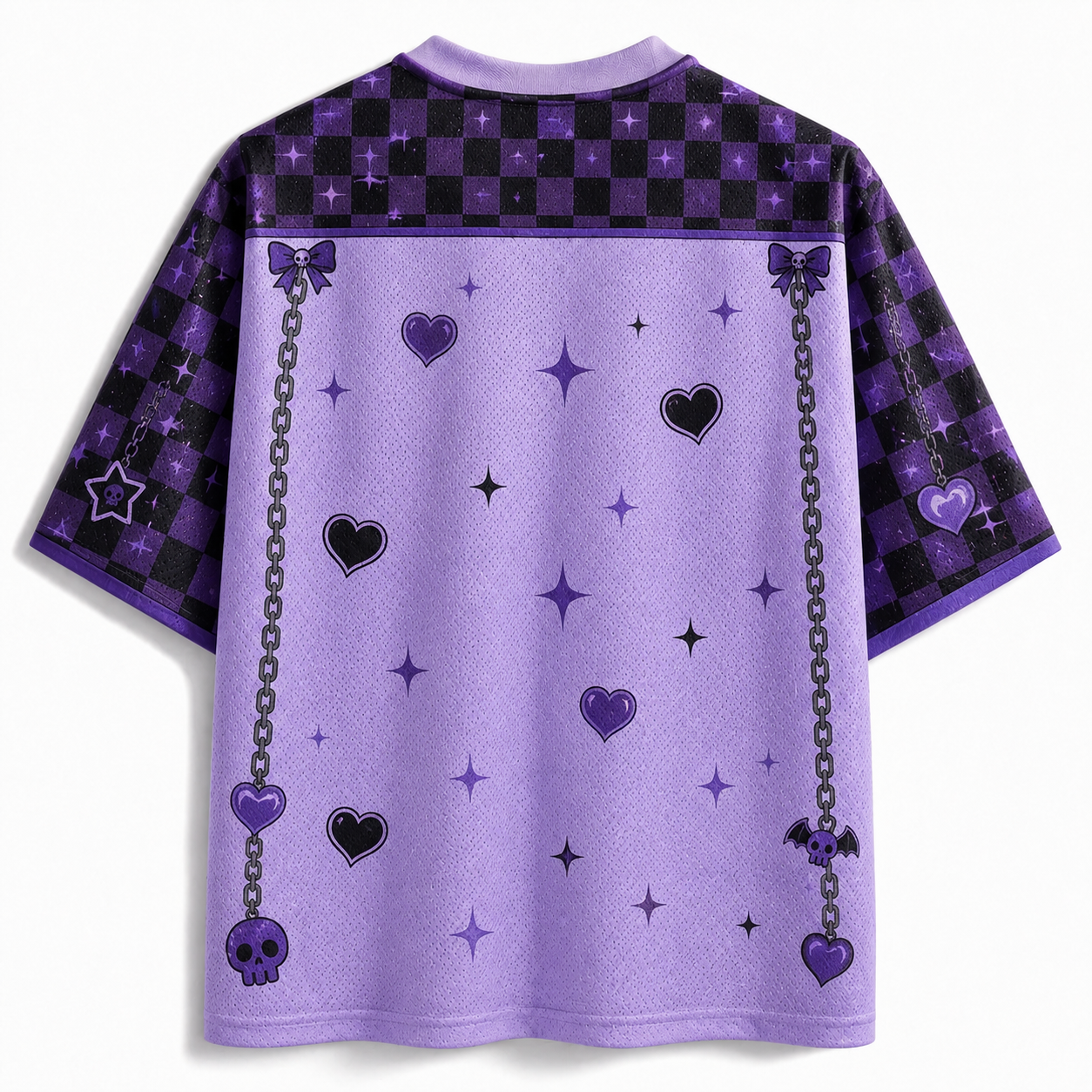 Kuromi Cute Anime Football T-shirt Jersey 