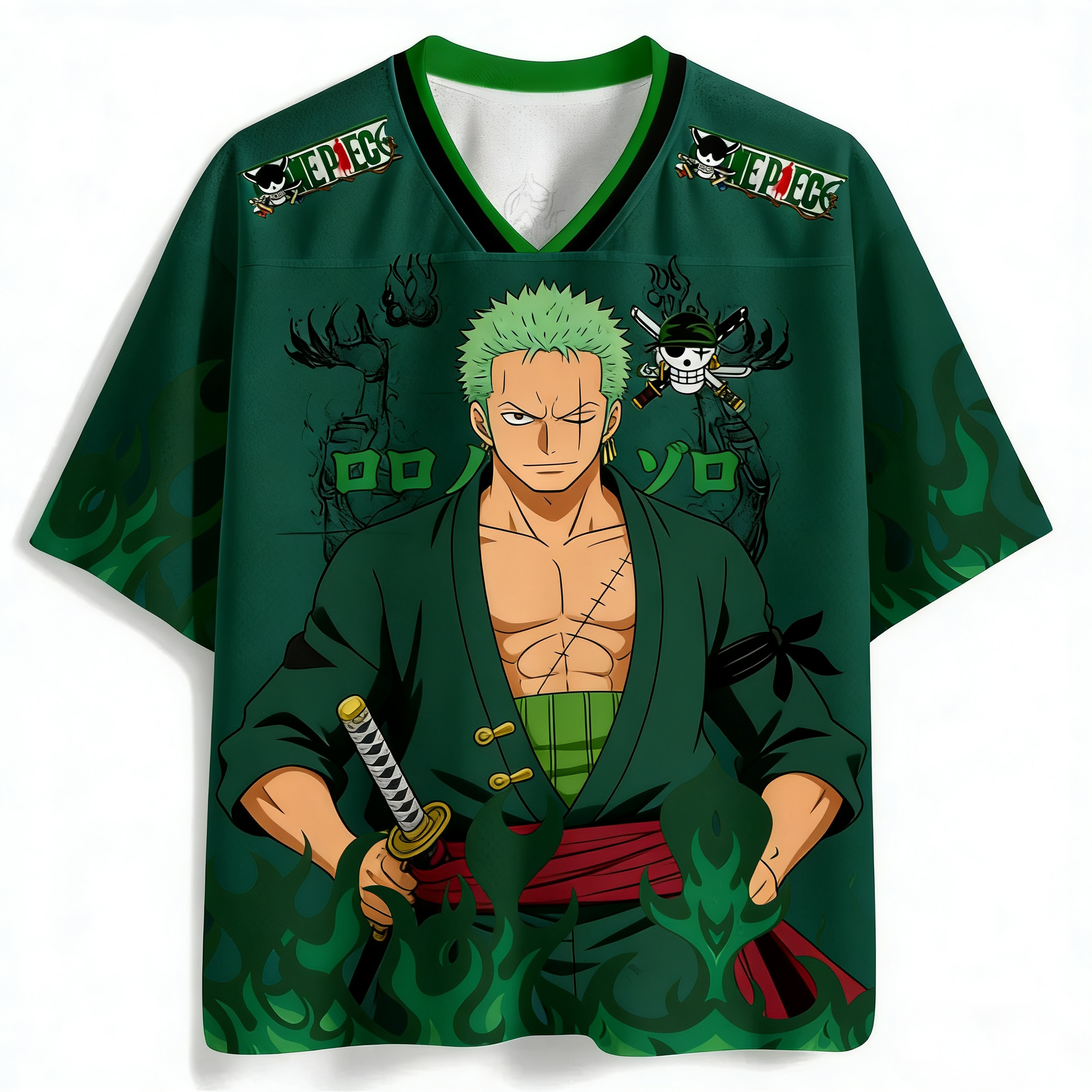 One Piece Zoro Jersey Shirts