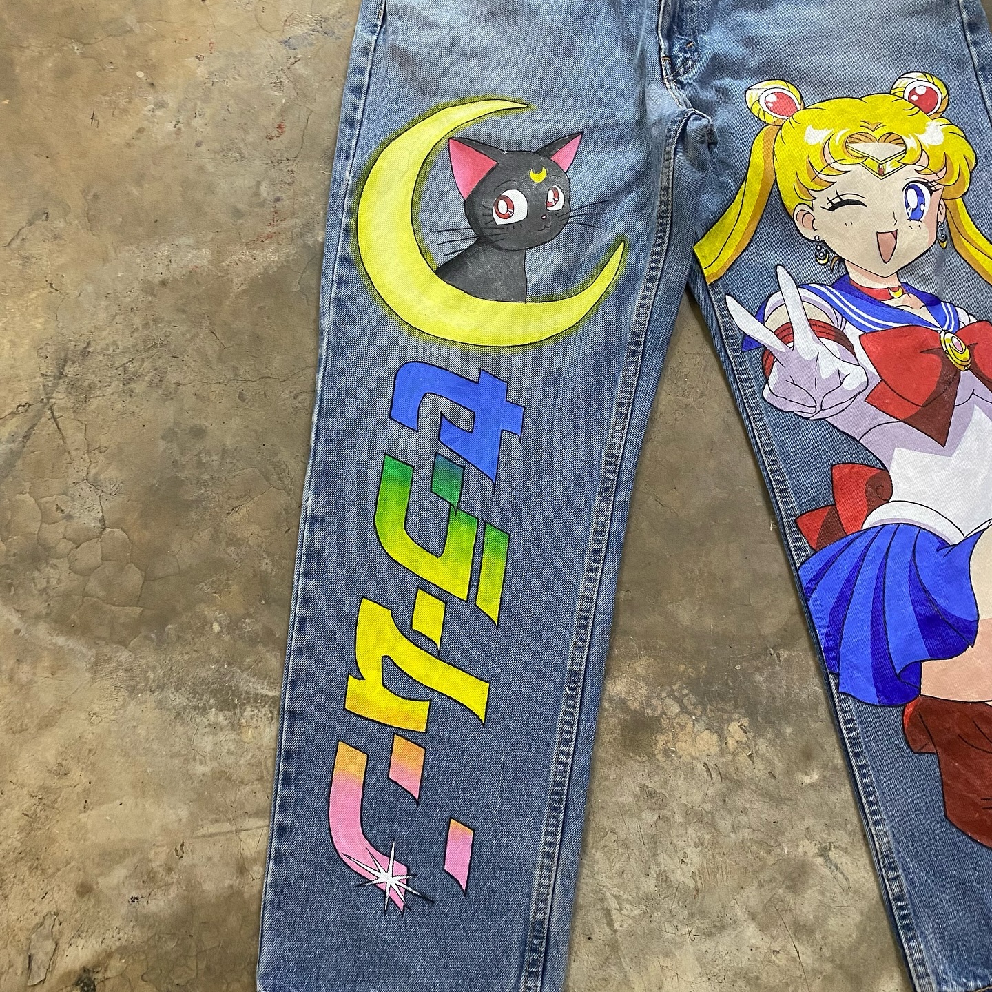 Sailor Moon Jeans