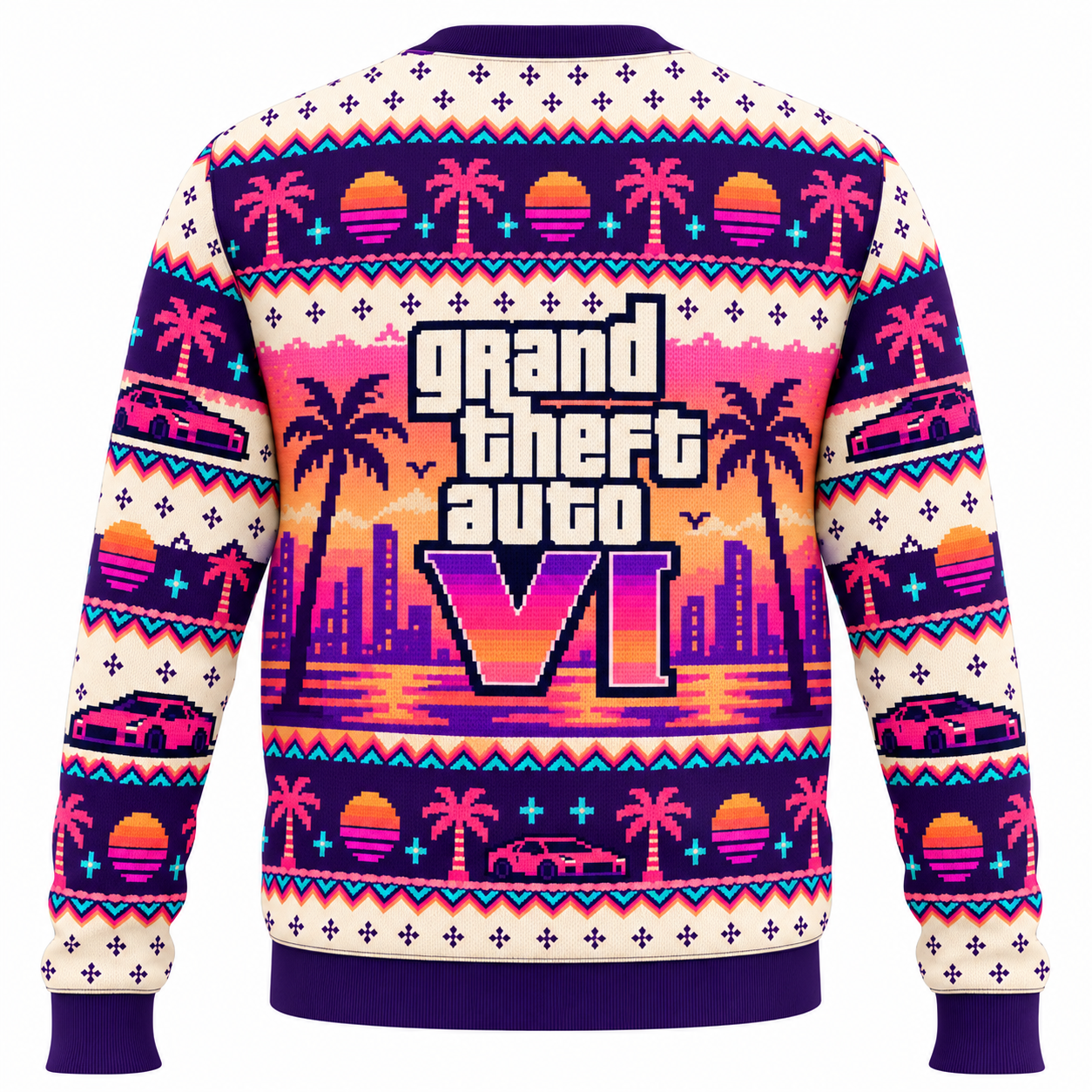 GTA 6 Ugly Christmas Sweater