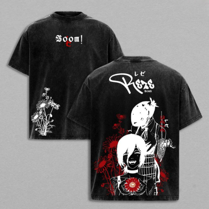 Vintage Oversized T-Shirt Chainsaw Man