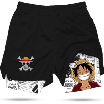 One Piece Luffy Printed Men's Shorts