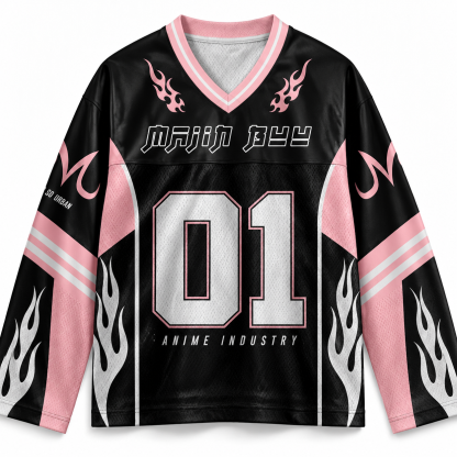 Dragon Ball Z Unisex Anime Football Long-sleeveless Jersey