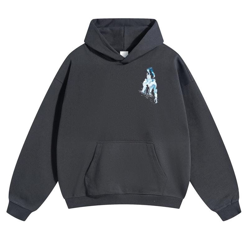  Unisex Vintage Washed cotton Hoodies | Solo Leveling 