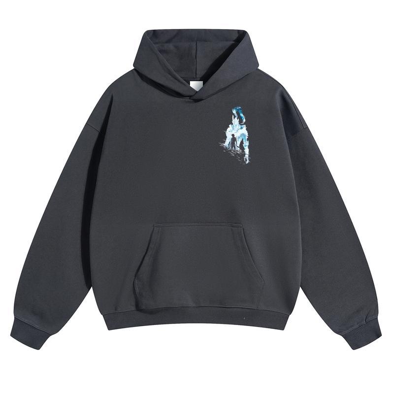  Unisex Vintage Washed cotton Hoodies | Solo Leveling 