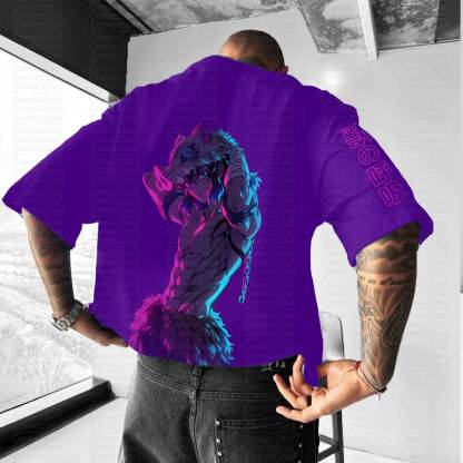 Demon Slayer Unisex Anime Inspired Vintage T-Shirt