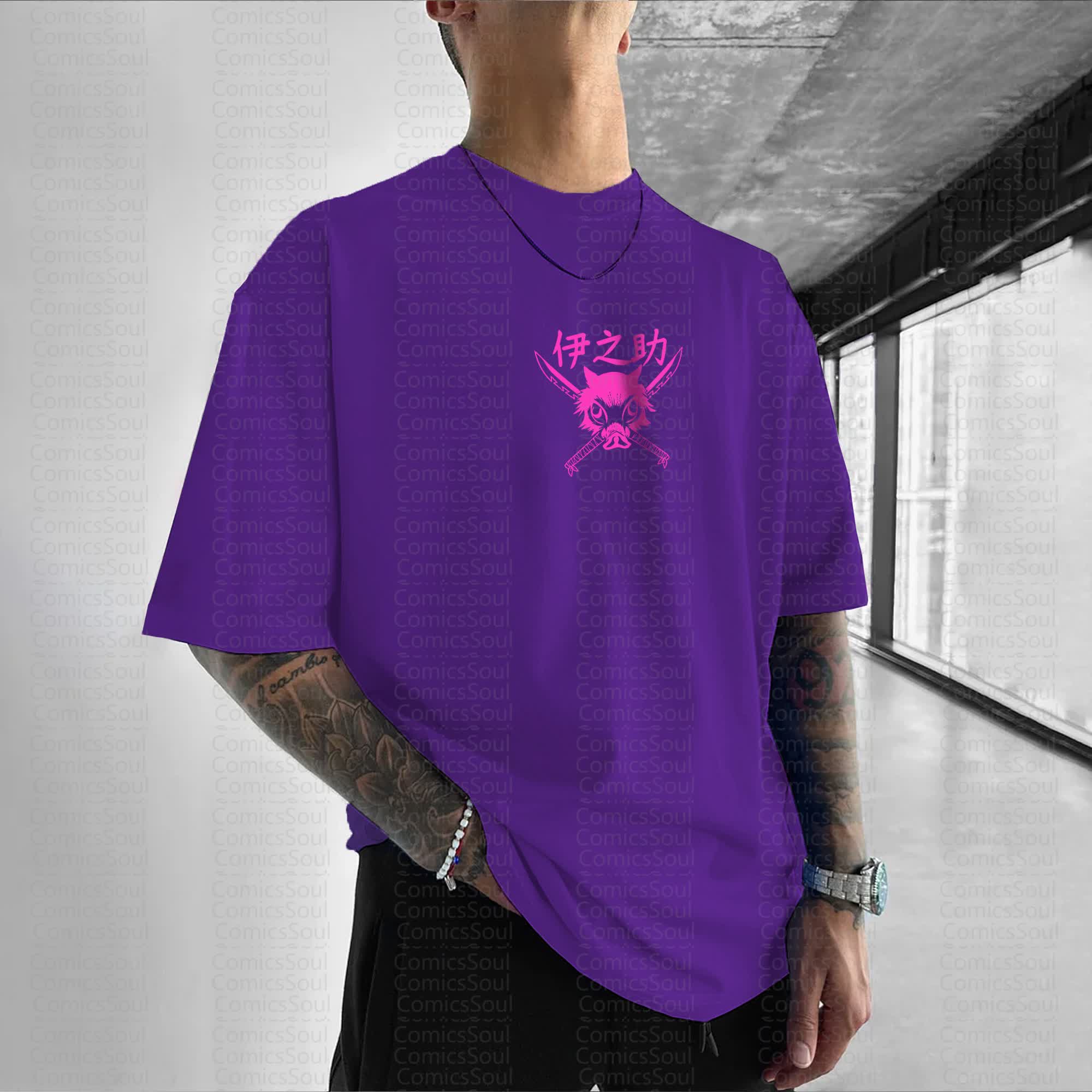 Demon Slayer Unisex Anime Inspired Vintage T-Shirt