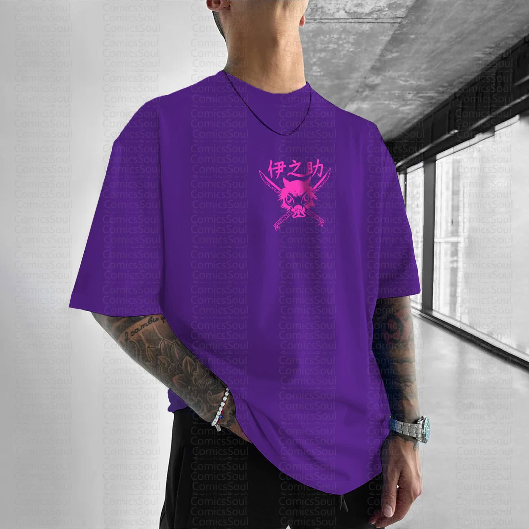 Demon Slayer Unisex Anime Inspired Vintage T-Shirt