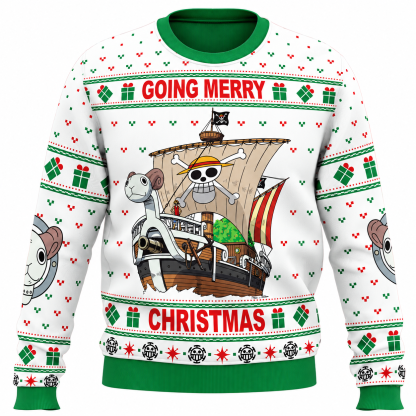Going Merry Christmas One Piece Ugly Christmas Sweater