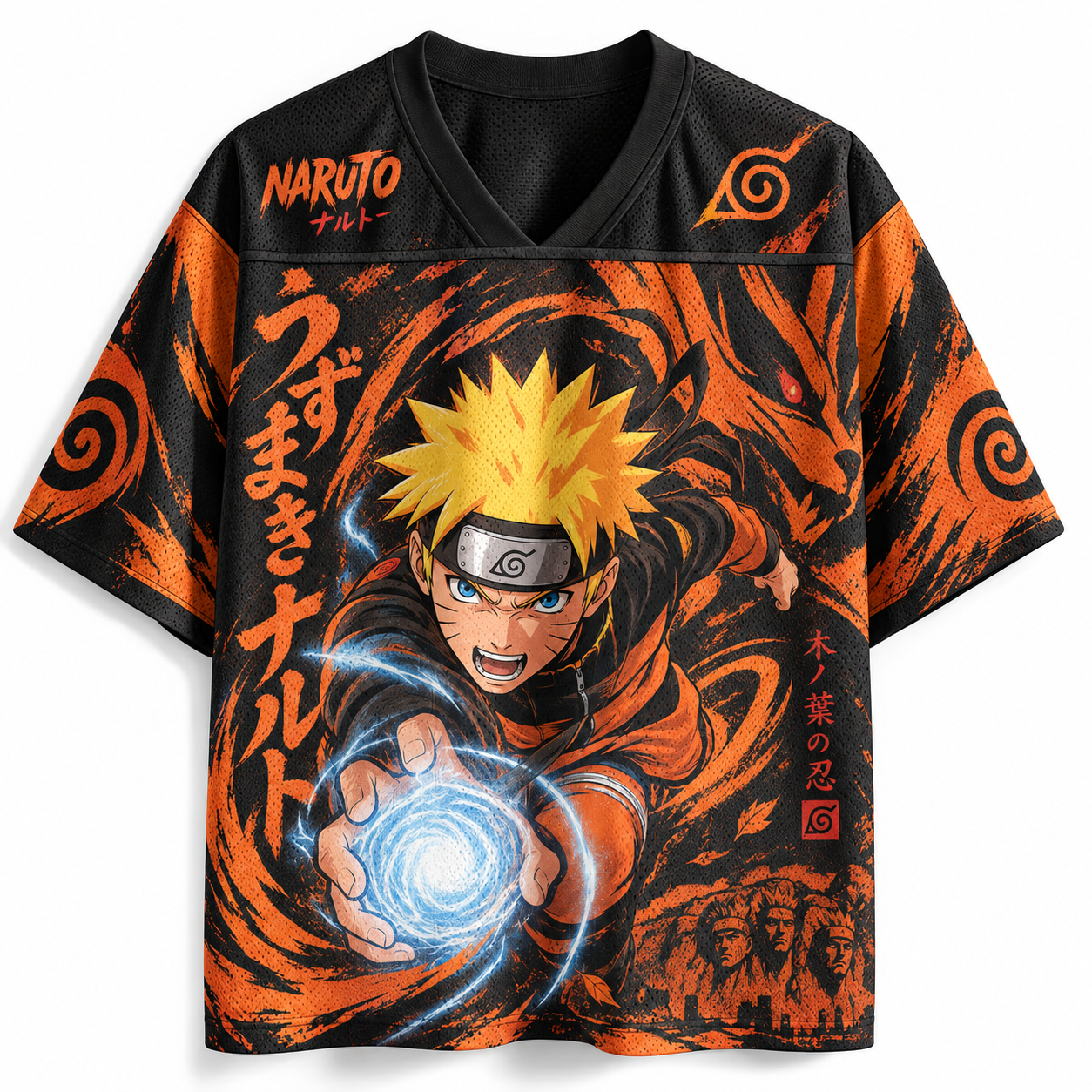 Naruto Anime Football Jersey