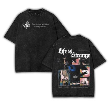 Life Is Strange Unisex Washed T-Shirt