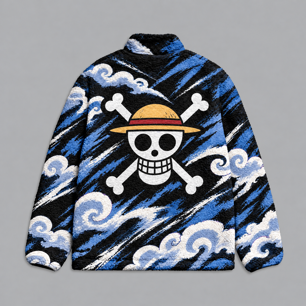 One Piece Luffy Gear5 Sherpa Jacket | Anime