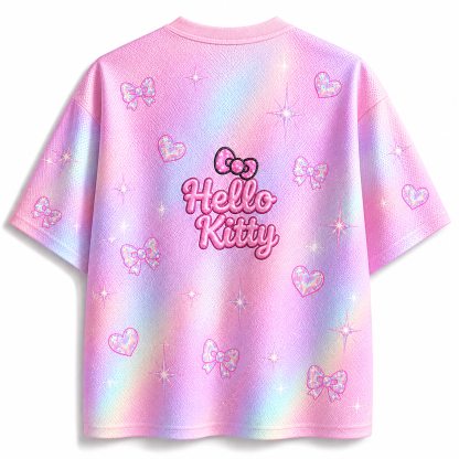 Hello Kitty Cute Anime Football T-shirt Jersey 