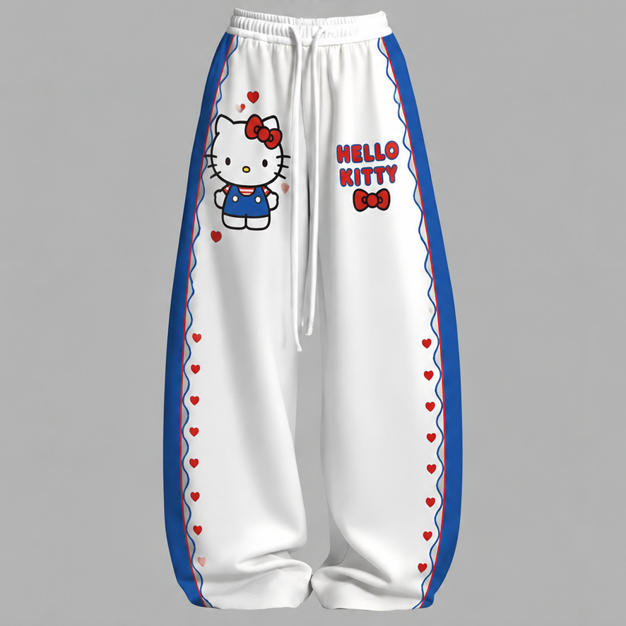 Hello Kitty Top & Elasticated Trousers Two-Piece Set