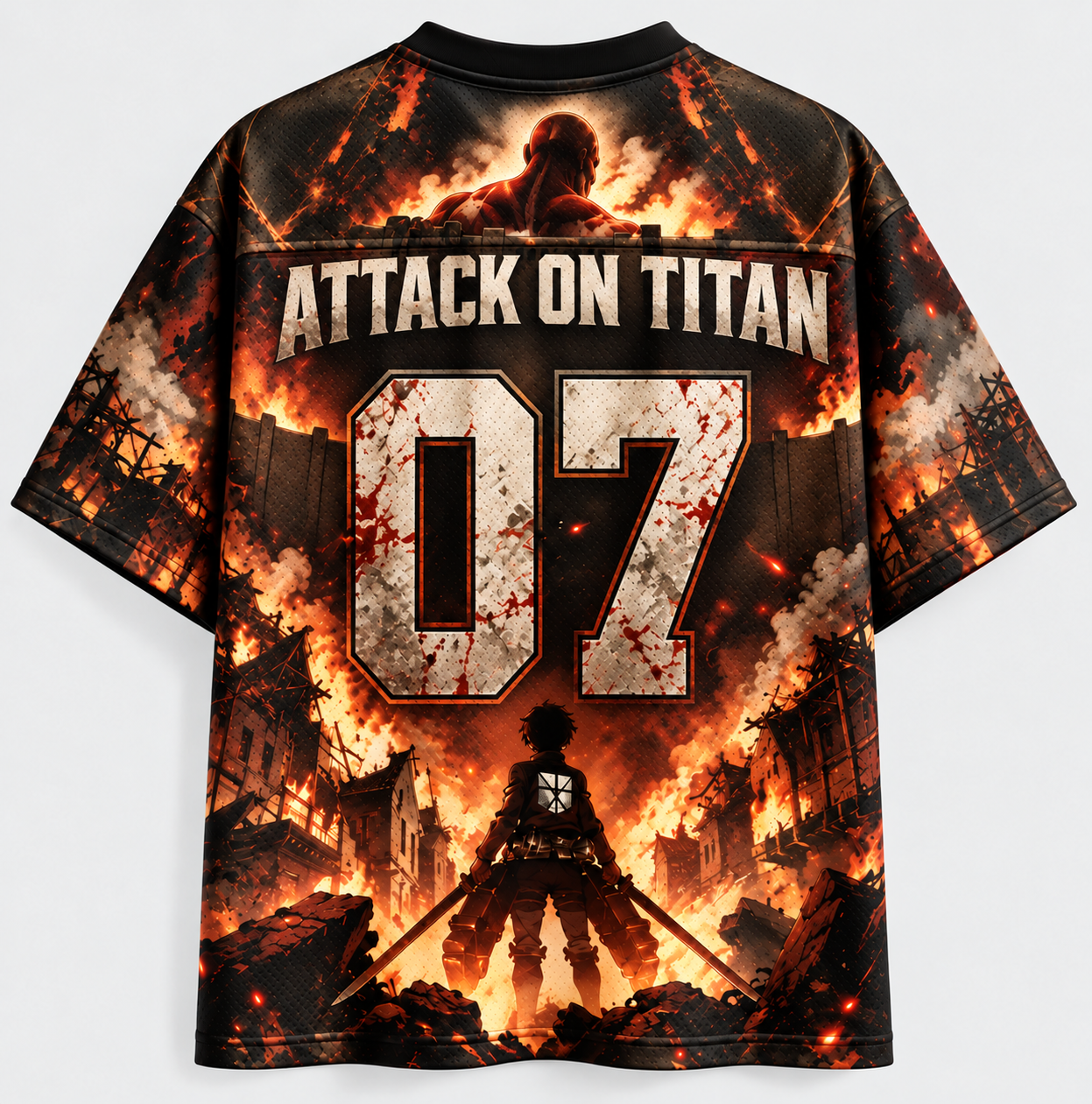 Attack On Titan Jersey Shirts