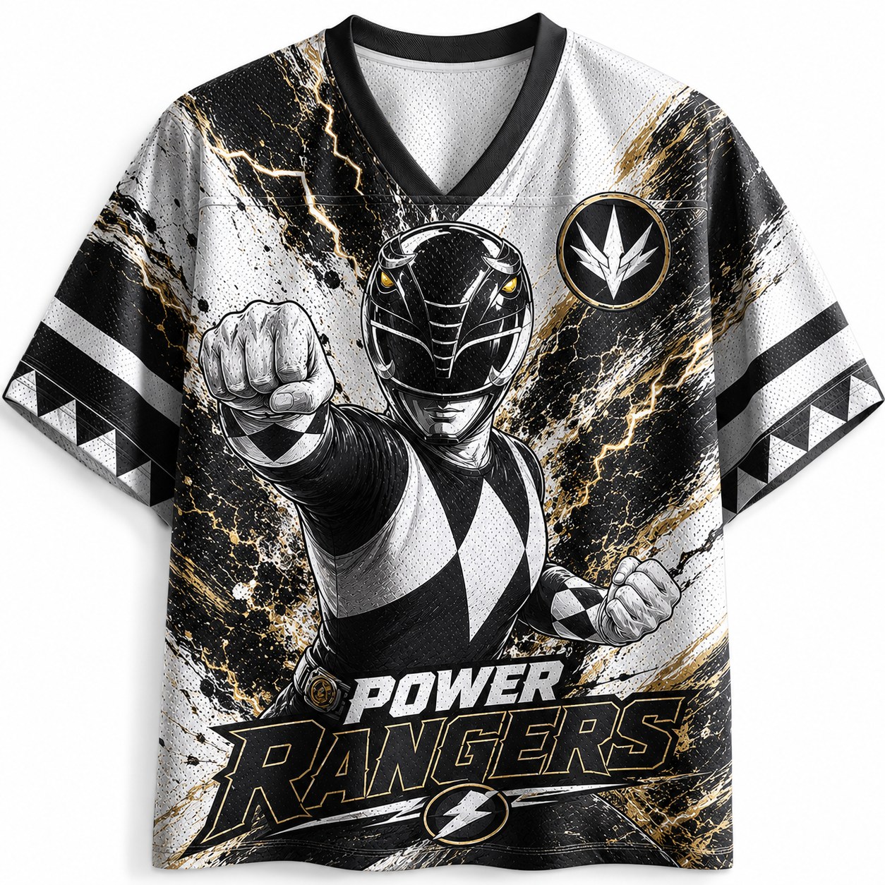 Power Ranger Black Anime Jersey