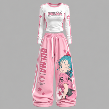 Dragon Ball Z Long-Sleeved Double-Layer Stretch Pants Set