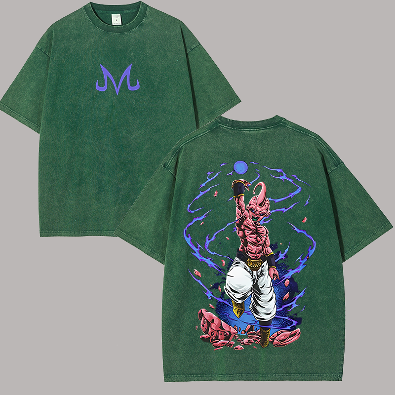 Dragon Ball Printed Unisex Washed T-Shirt