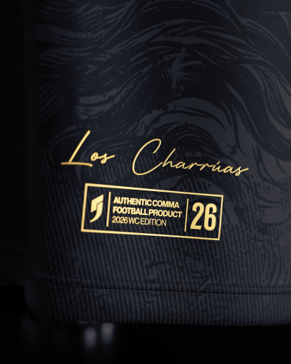 Uruguay Heritage Jersey (2026WC Edition) - Black