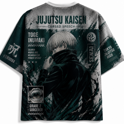 Inumaki Toge Jujutsu Kaisen Anime Jersey