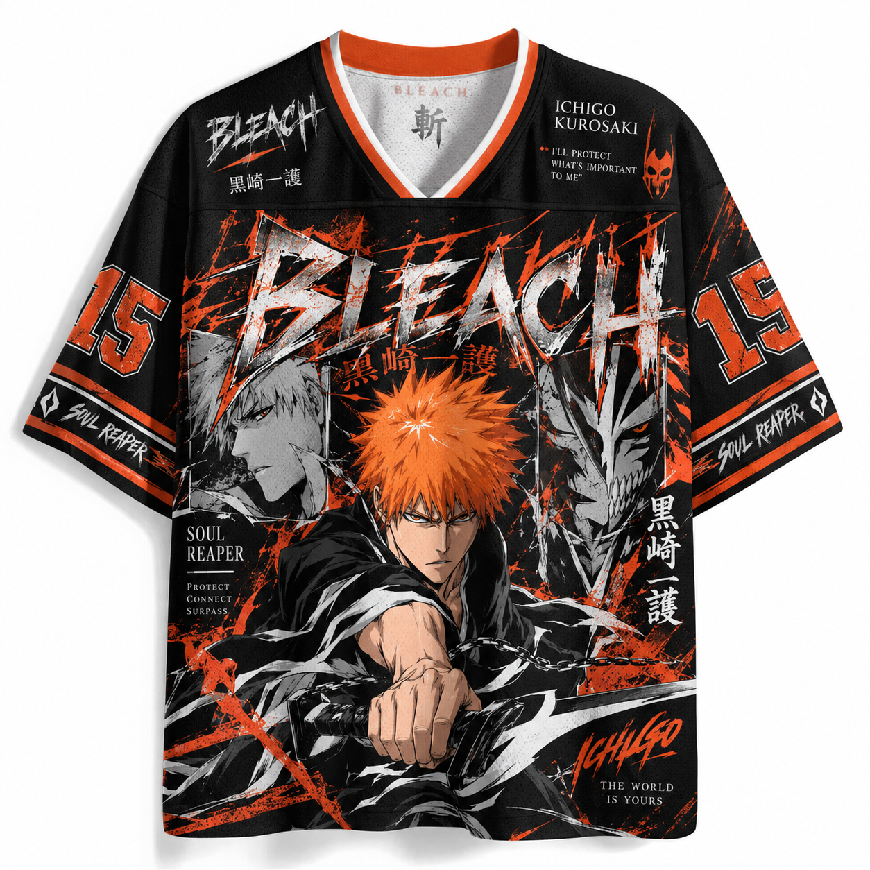 Bleach Anime Football Jersey