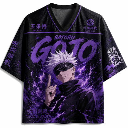 Gojo Jujutsu Kaisen Anime Jersey