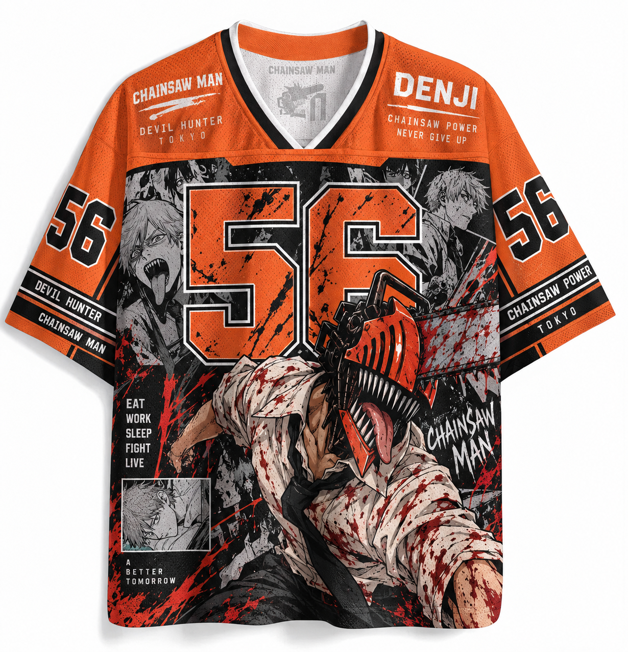 Chainsaw man Jersey Shirts