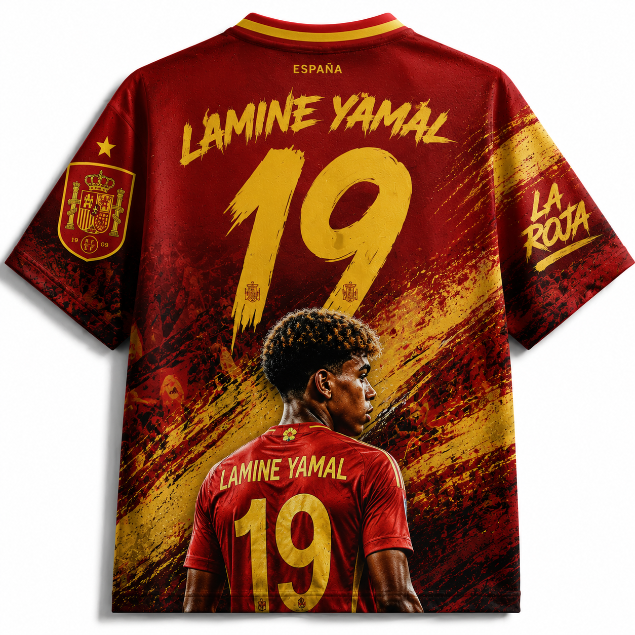 Yamal #19 Spain 2026 World Cup Soccer Football Jersey