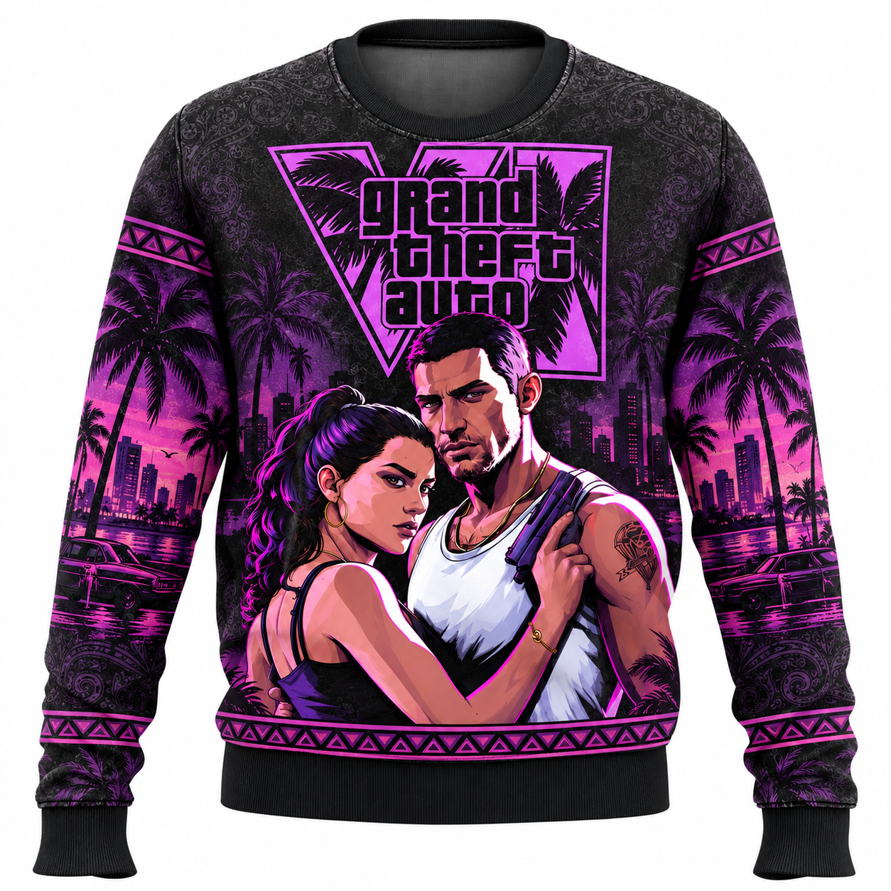 GTA 6 Ugly Christmas Sweater