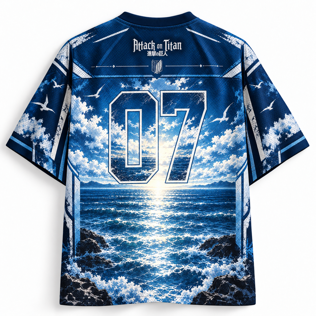 Attack On Titan What's on the other side of the sea? Jersey Shirts