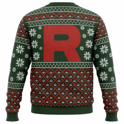 Pokemon Team Rocket Ugly Christmas Sweater