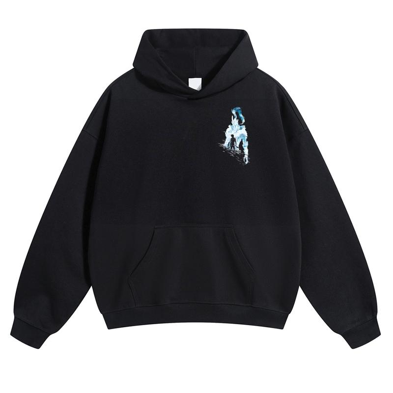  Unisex Vintage Washed cotton Hoodies | Solo Leveling 