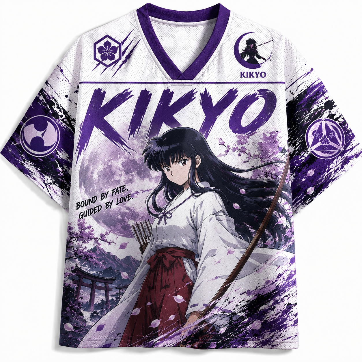 Inuyasha Kikyō Anime Football Jersey