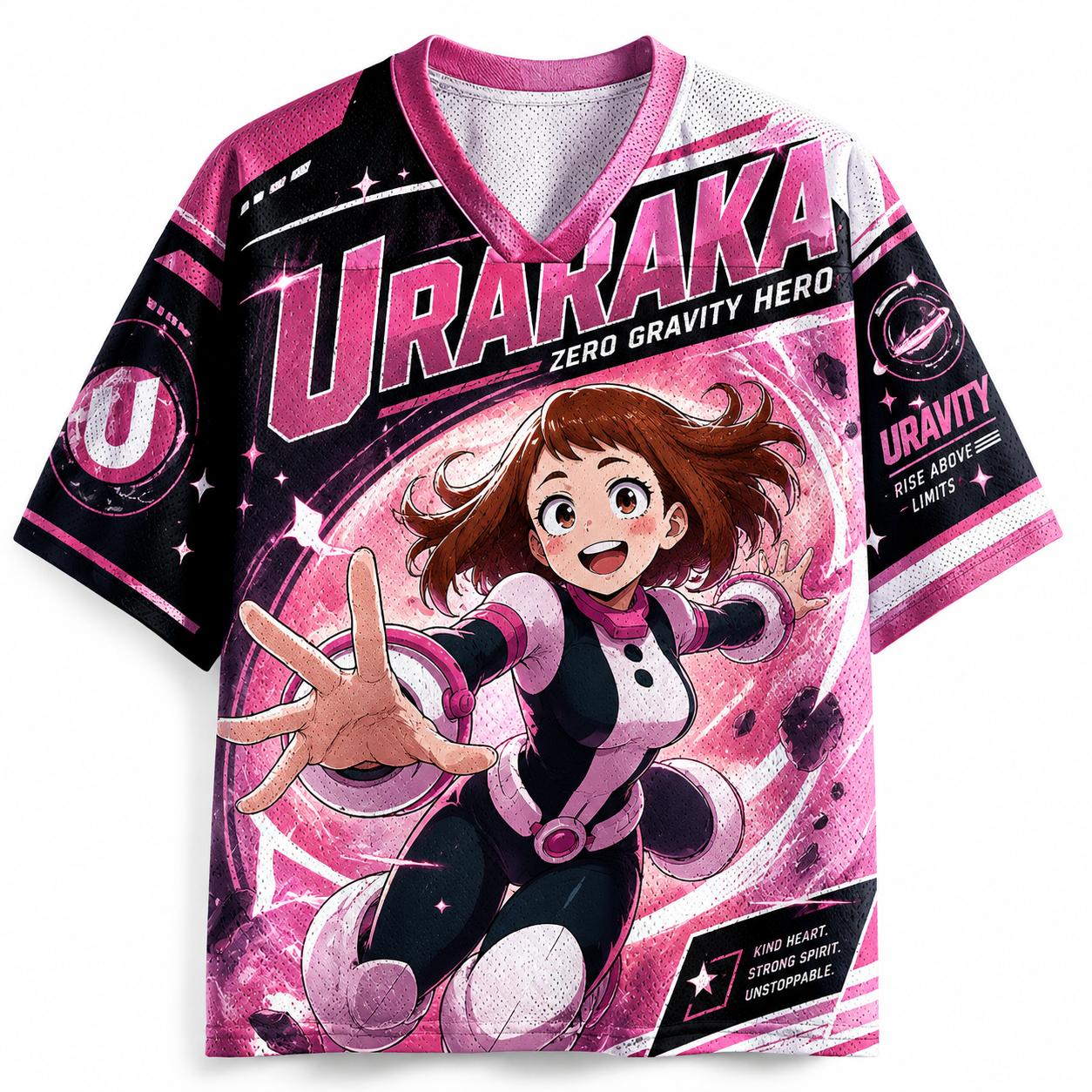 My Hero Academia Ochaco Uraraka Anime Football Jersey