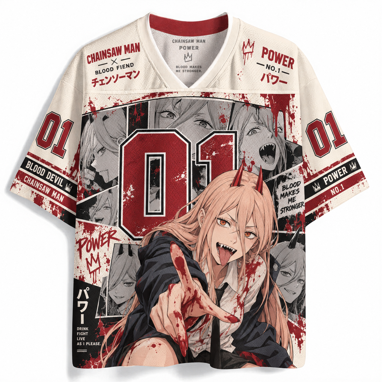 Chainsaw man Jersey Shirts