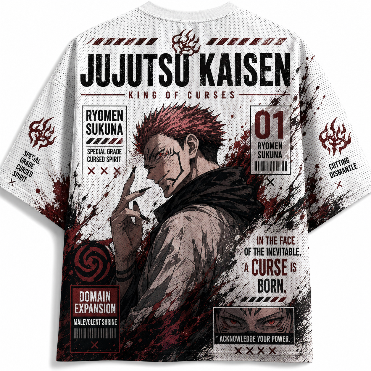 Ryomen Sukuna Jujutsu Kaisen Anime Jersey