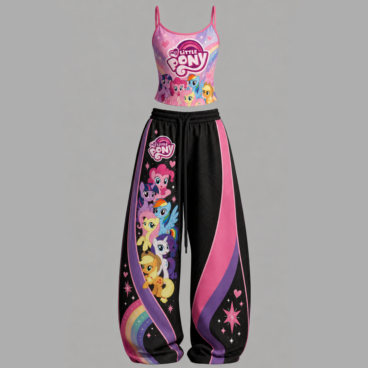 My Little Pony Top & Elasticated Trousers Two-Piece Set