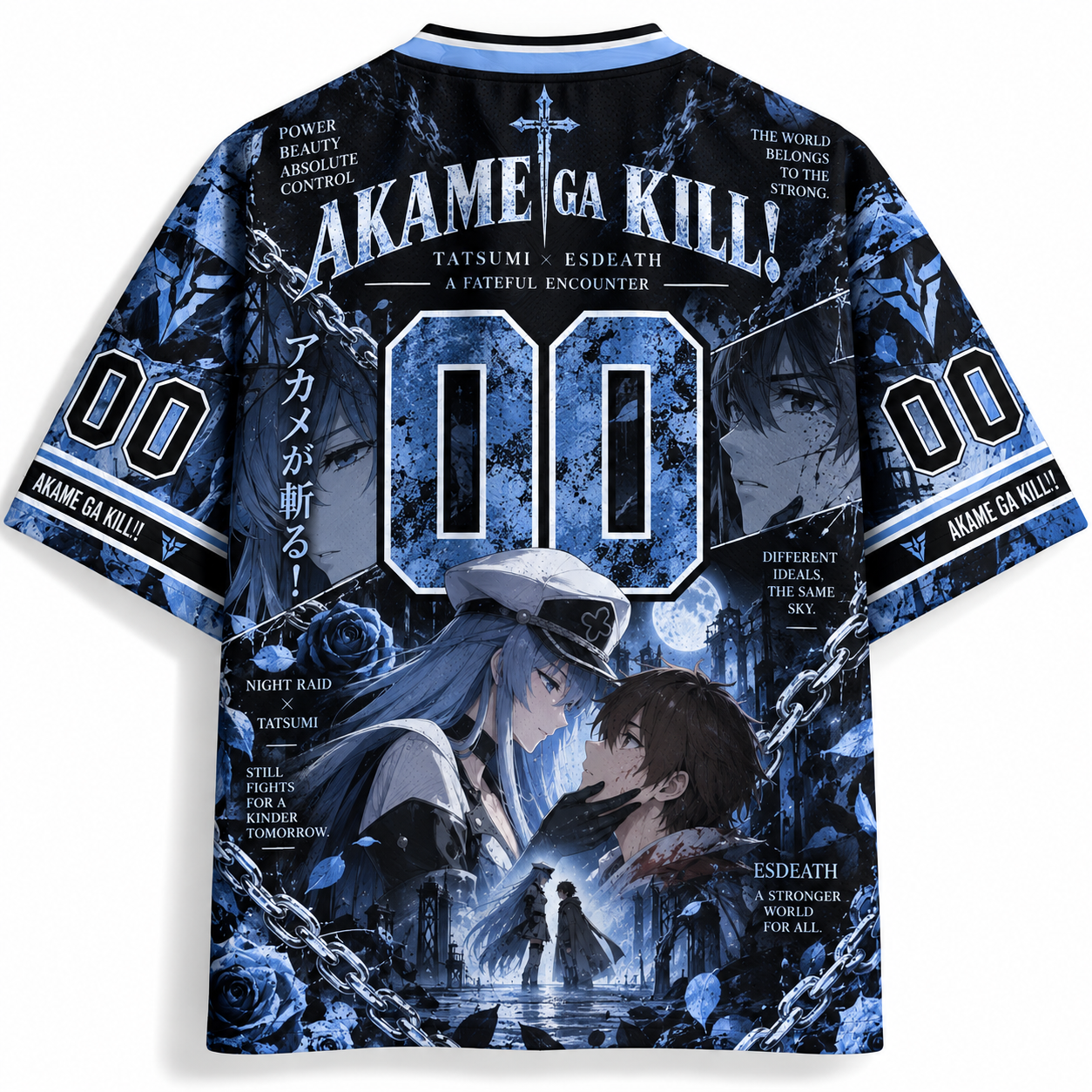 Akame Ga Kill Anime Football Jersey