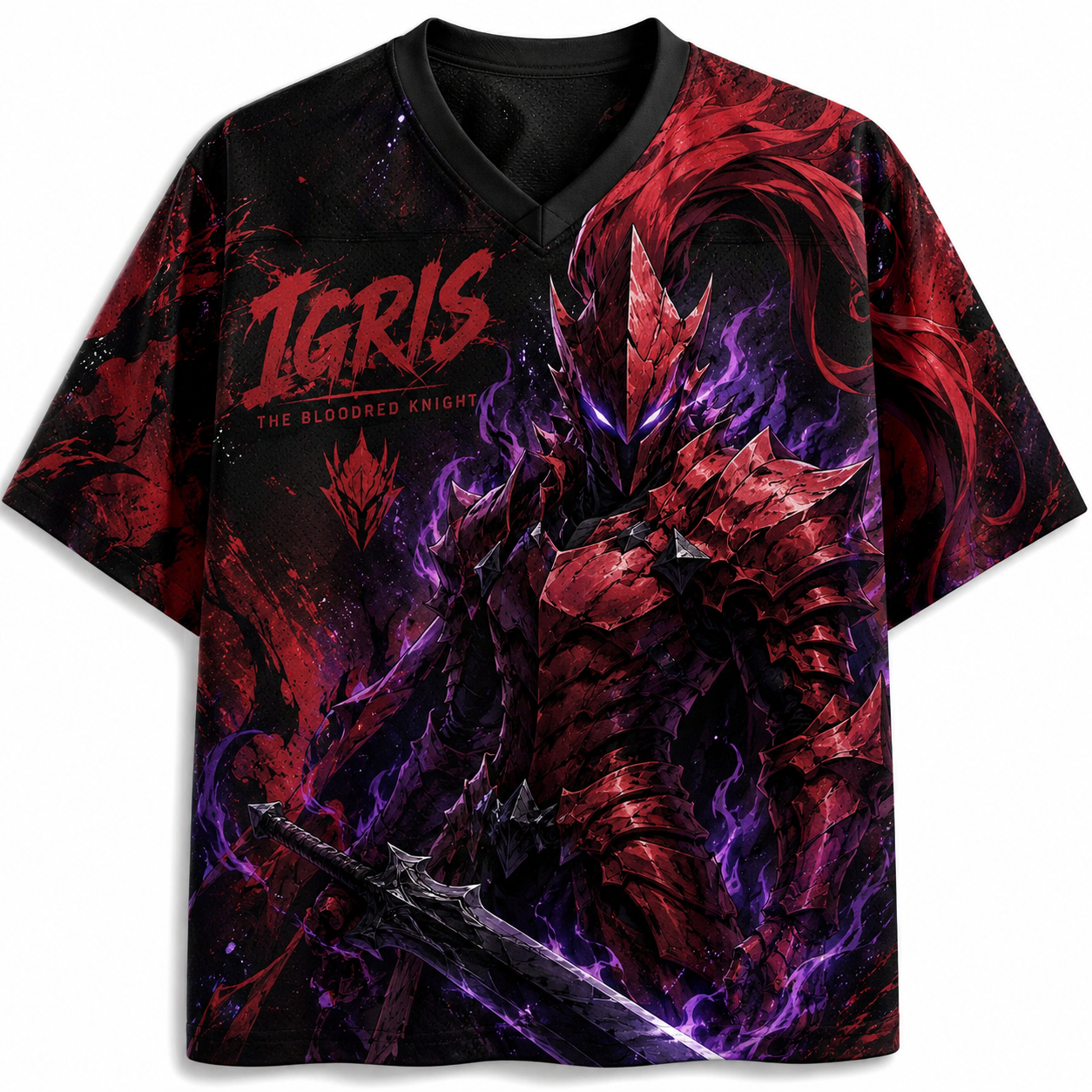 Solo Leveling IGRIS Anime Football Jersey