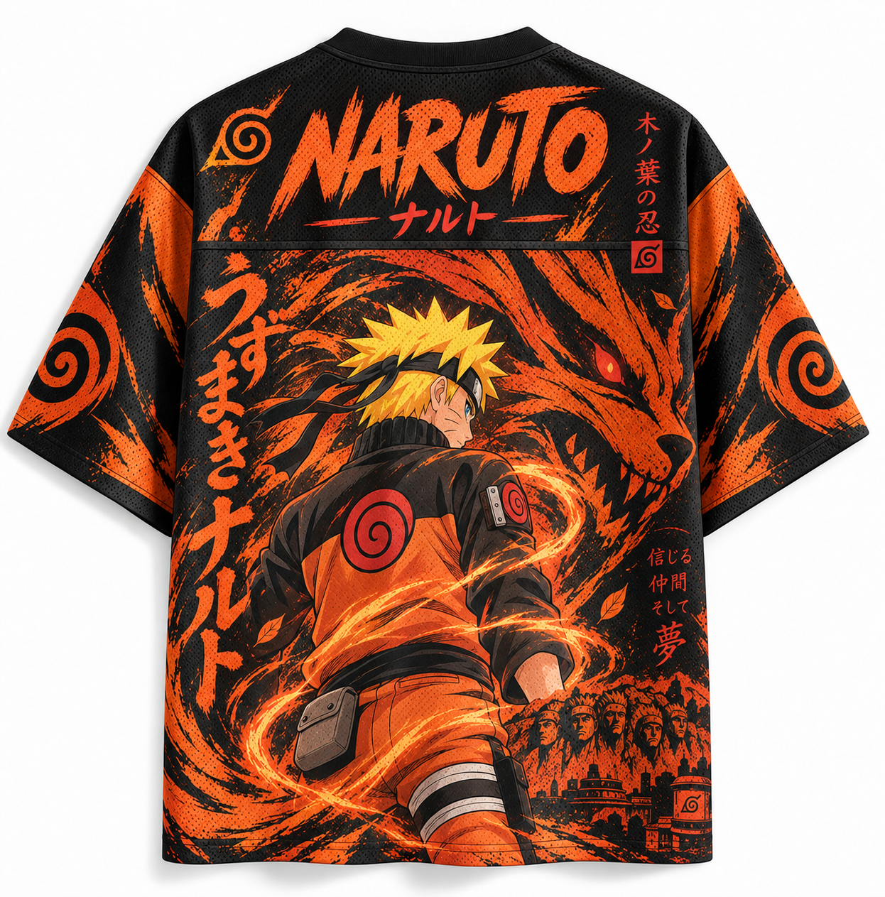 Naruto Anime Football Jersey