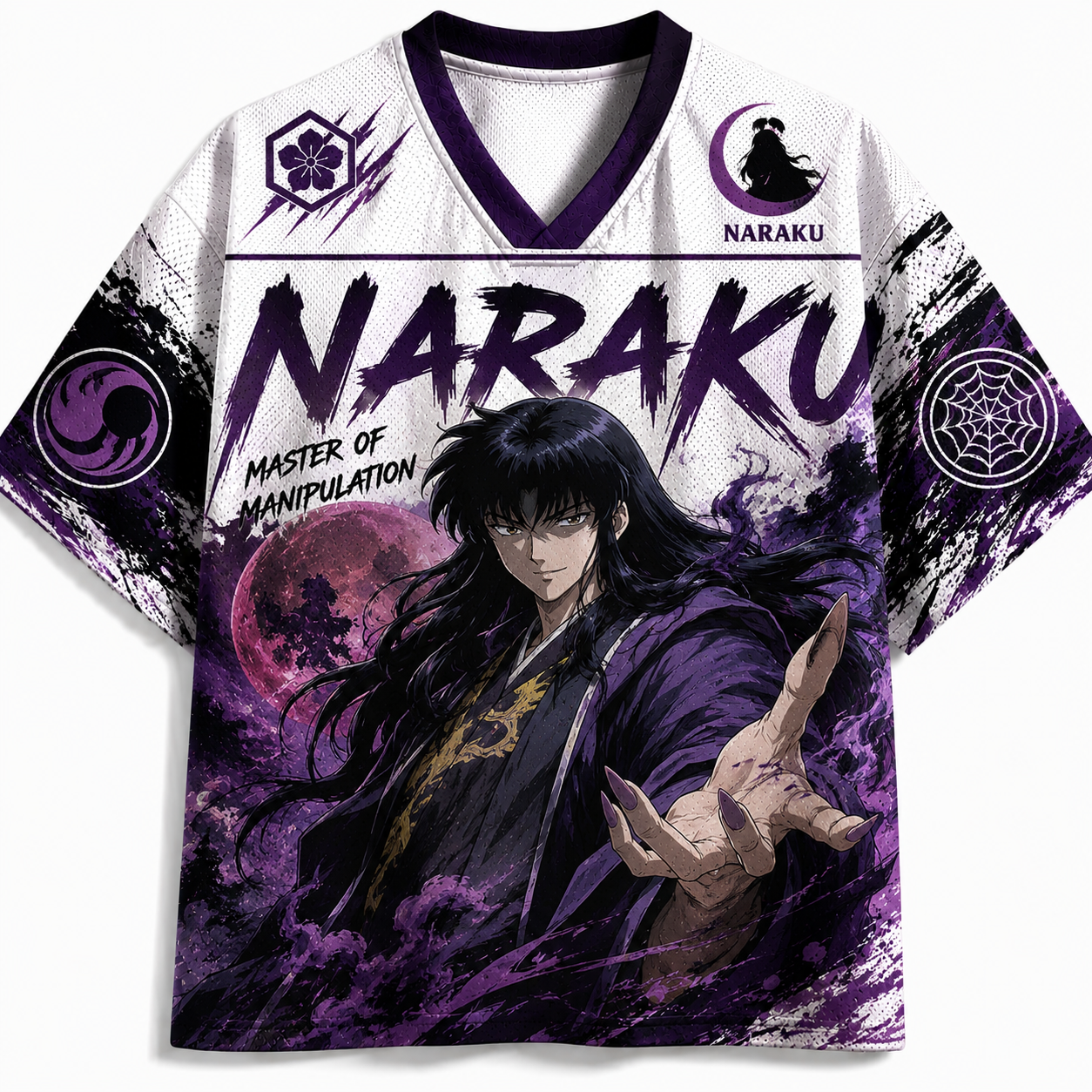 Inuyasha Naraka Anime Football Jersey