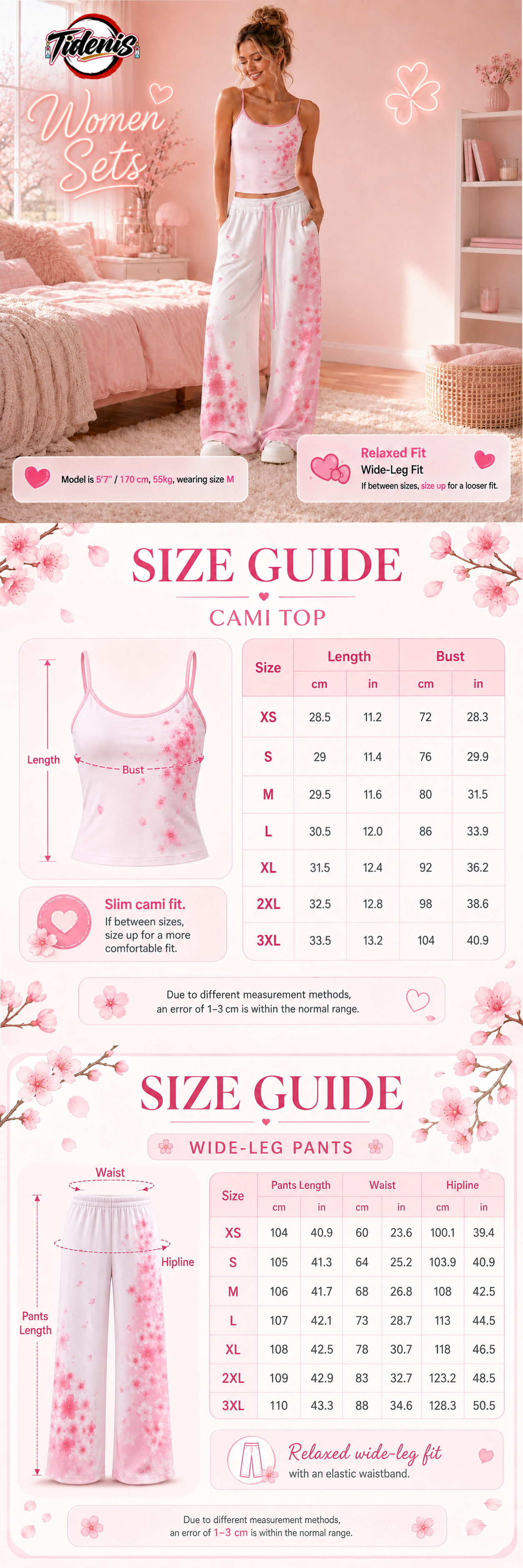 Hello Kitty Top & Elasticated Trousers Two-Piece Set