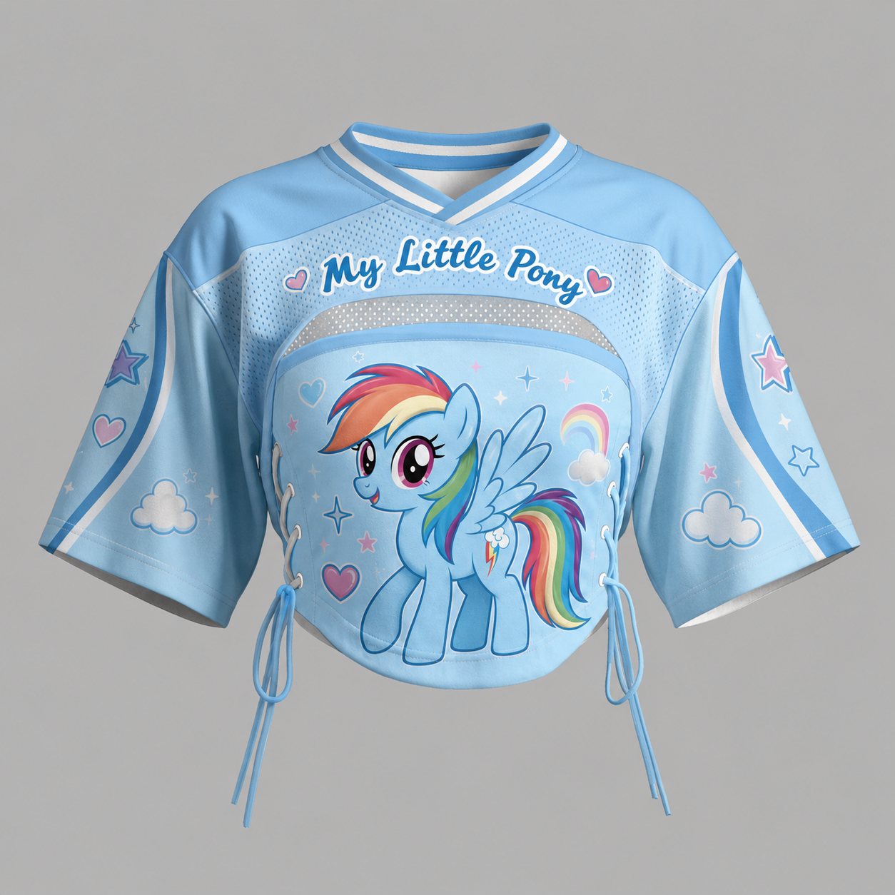 My Little Pony Mesh Short-Sleeve Bandeau Set